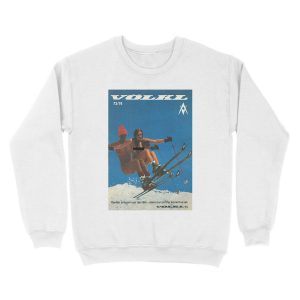 Alternative view of Volkl ski poster Unisex Crewneck Sweatshirt