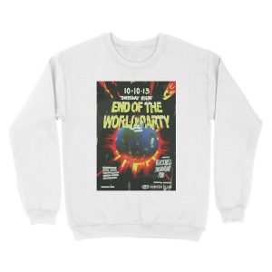 Alternative view of Vortex Club - End of the World Vortex Club Unisex Crewneck Sweatshirt