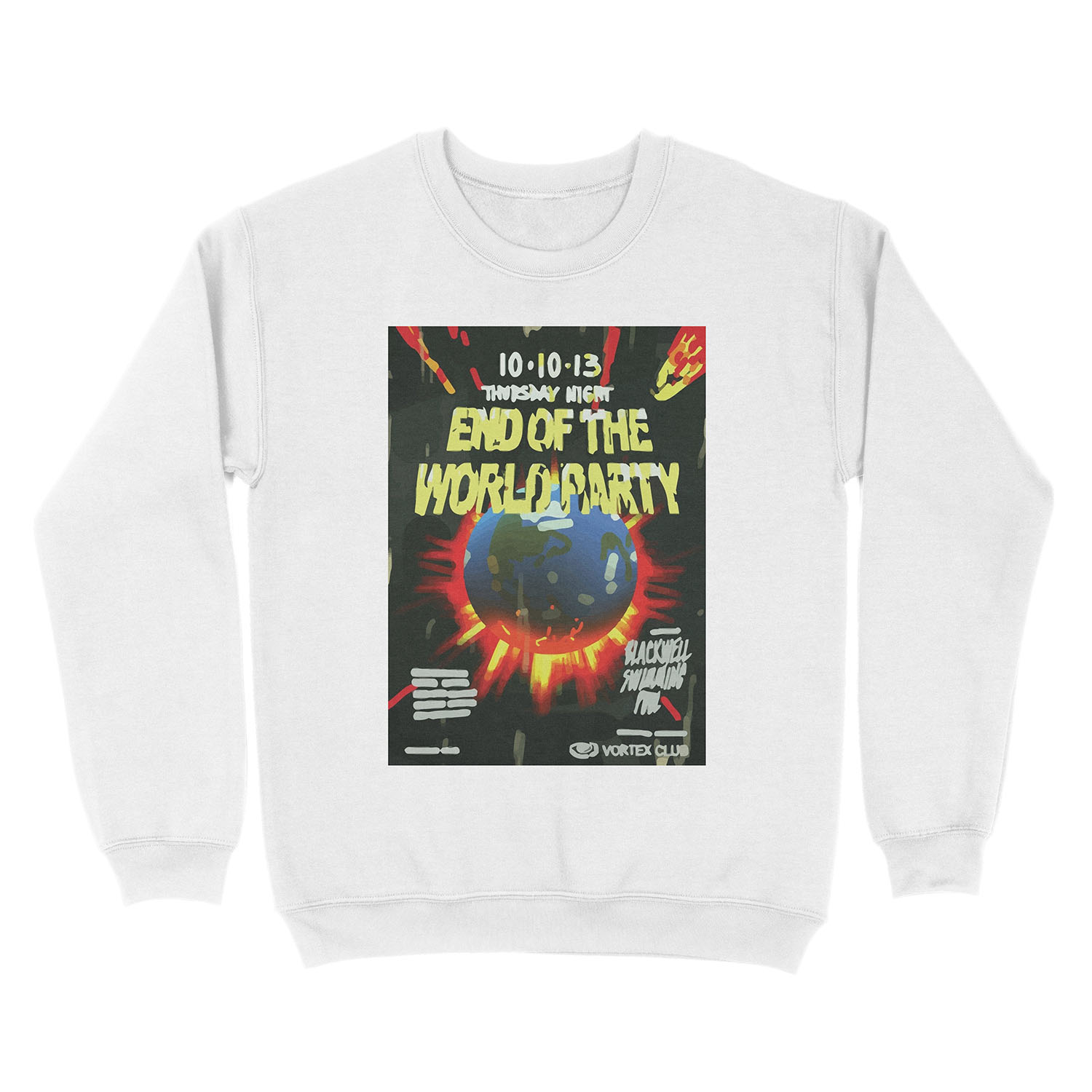 Vortex Club - End of the World Vortex Club Unisex Crewneck Sweatshirt - Image 2