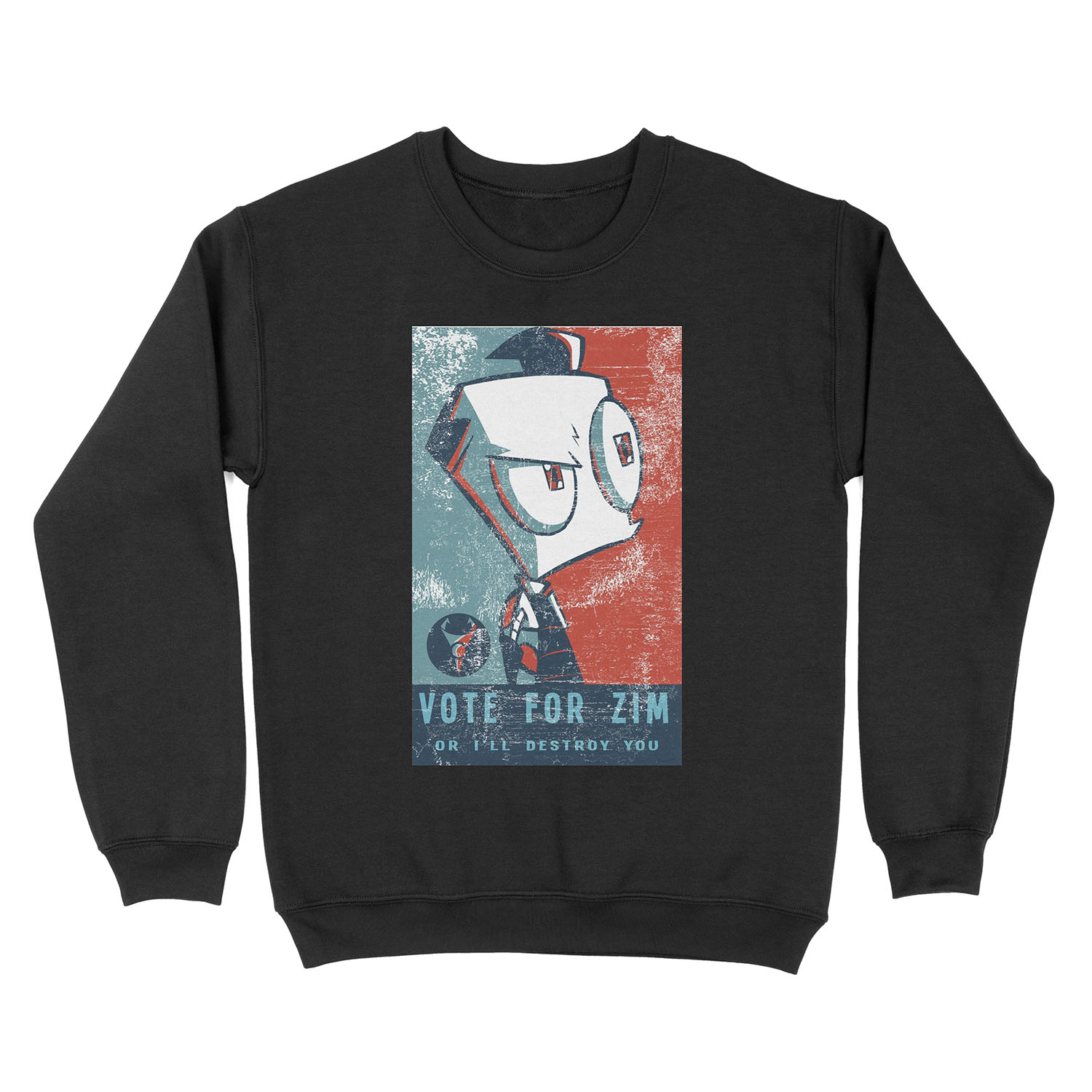 Vote For Zim Unisex Crewneck Sweatshirt