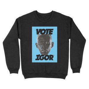 vote igor blue Unisex Crewneck Sweatshirt