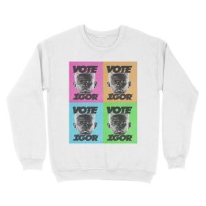Alternative view of Vote Igor Unisex Crewneck Sweatshirt