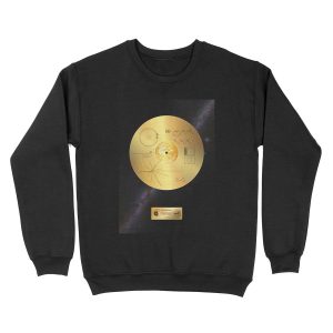 Voyager 1 Golden Record Unisex Crewneck Sweatshirt
