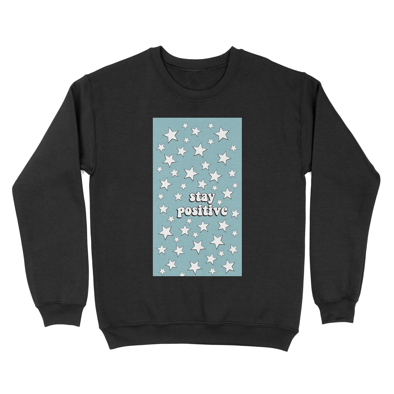 vsco “stay positive” Unisex Crewneck Sweatshirt