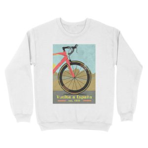 Alternative view of Vuelta a España Bike Unisex Crewneck Sweatshirt