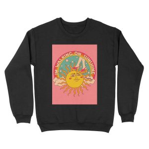 Walking on sunshine Unisex Crewneck Sweatshirt