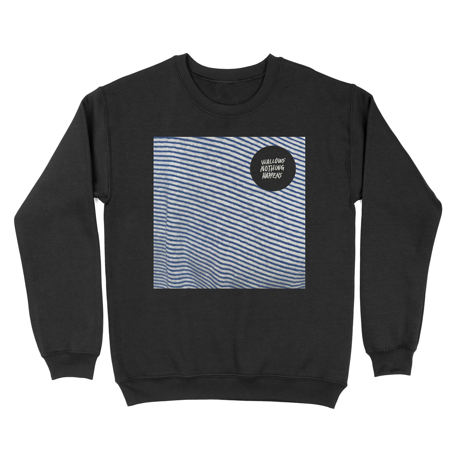 Wallows - Nothing Happens Album Cover Unisex Crewneck Sweatshirt