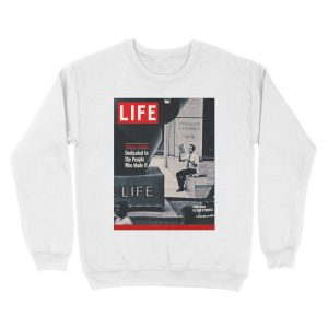 Alternative view of Walter Mitty LIFE Cover Unisex Crewneck Sweatshirt