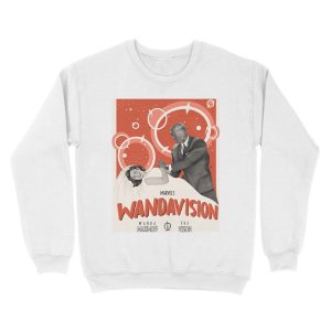 Alternative view of WandaVision 50s - Vintage Unisex Crewneck Sweatshirt