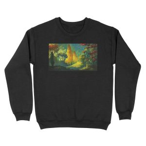 Wandering in the forest Unisex Crewneck Sweatshirt