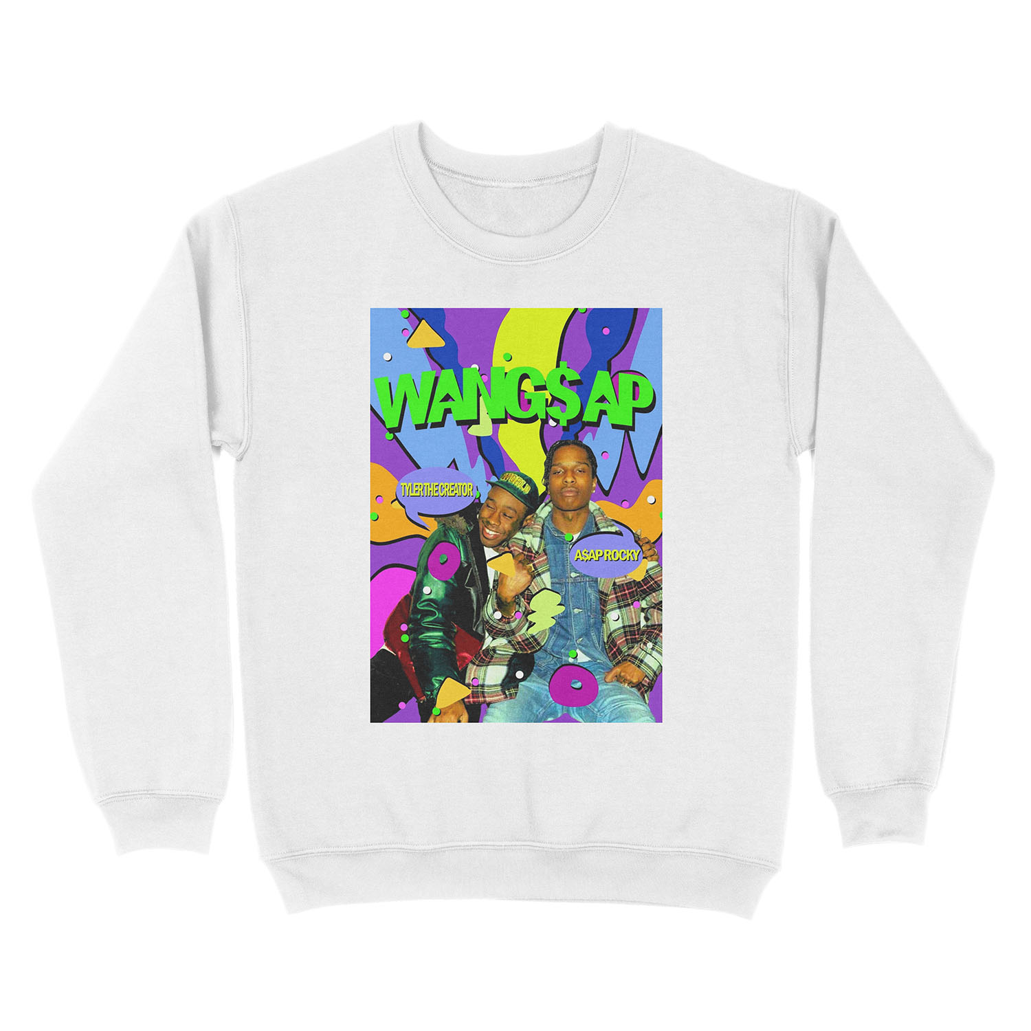 Wang$ap 90's Unisex Crewneck Sweatshirt - Image 2