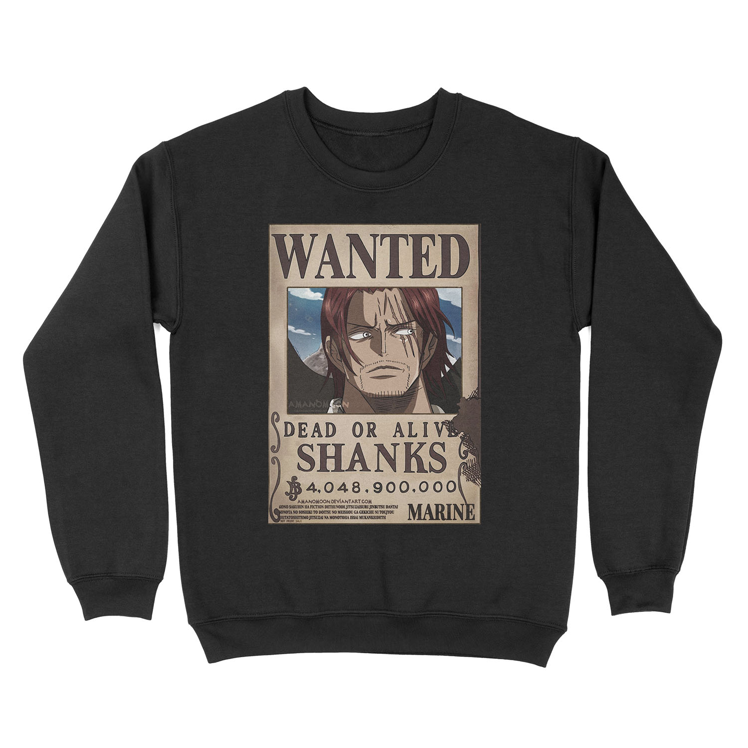 Wanted Shanks Unisex Crewneck Sweatshirt