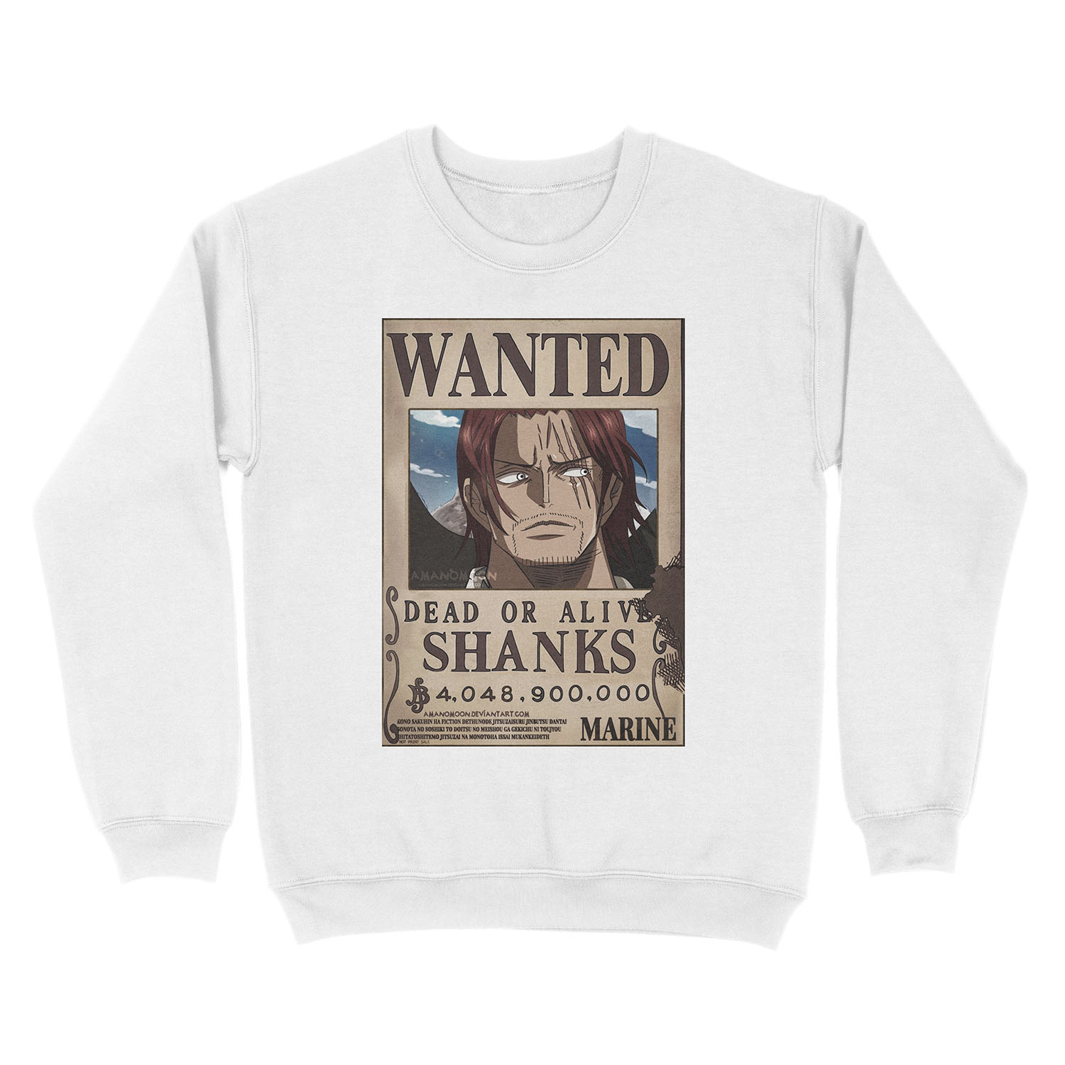 Wanted Shanks Unisex Crewneck Sweatshirt - Image 2