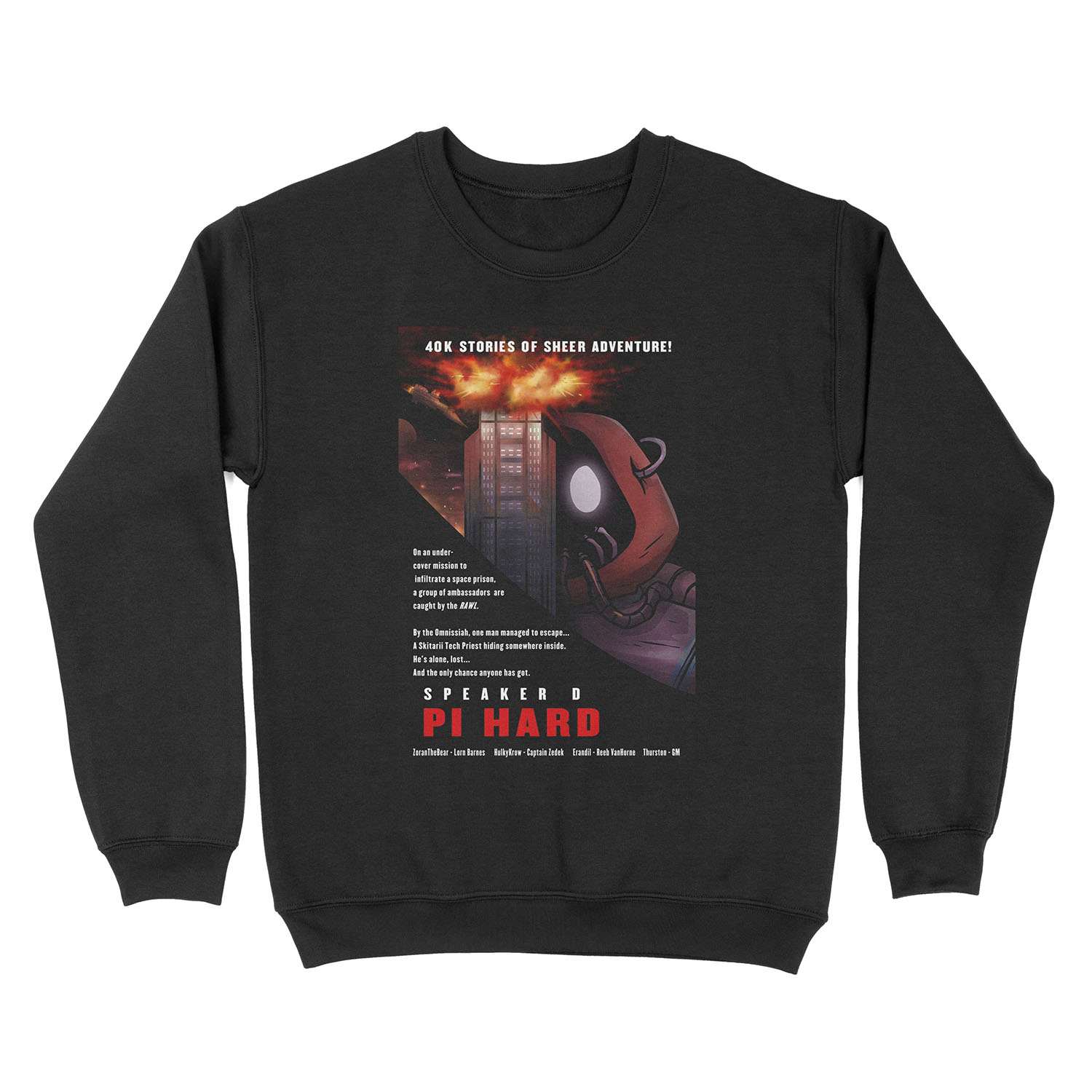 WarHams Pi Hard Unisex Crewneck Sweatshirt