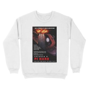 Alternative view of WarHams Pi Hard Unisex Crewneck Sweatshirt