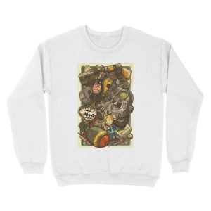 Alternative view of Wasteland Cache Unisex Crewneck Sweatshirt