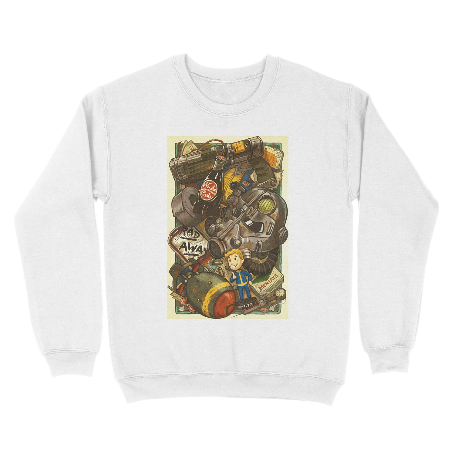 Wasteland Cache Unisex Crewneck Sweatshirt - Image 2