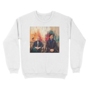 Alternative view of Watson & Sherlock Unisex Crewneck Sweatshirt