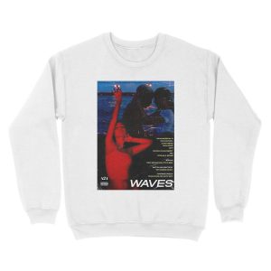 Alternative view of Waves - A24 Movie Unisex Crewneck Sweatshirt