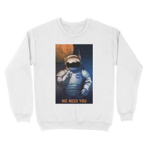 Alternative view of We Need You Unisex Crewneck Sweatshirt