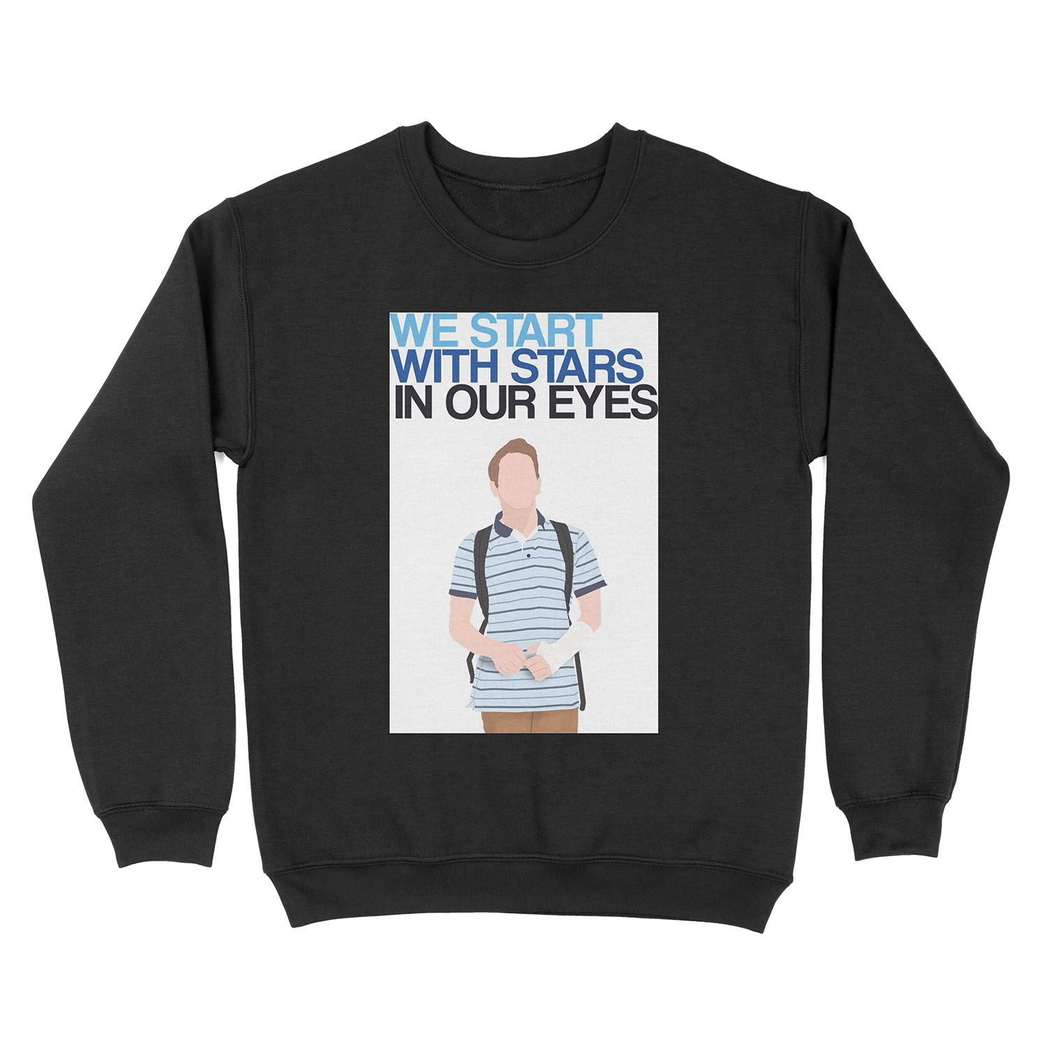 We start Unisex Crewneck Sweatshirt