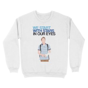 Alternative view of We start Unisex Crewneck Sweatshirt