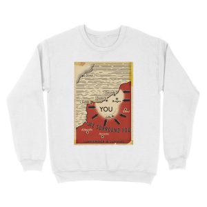 Alternative view of We Surround You Unisex Crewneck Sweatshirt