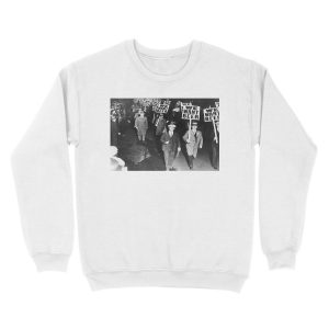 Alternative view of We Want Beer Vintage Unisex Crewneck Sweatshirt