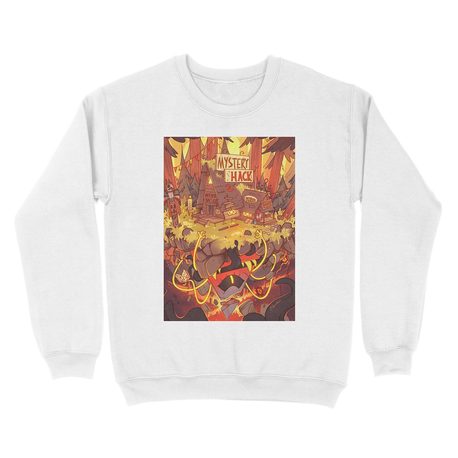 Weirdmageddon Unisex Crewneck Sweatshirt - Image 2