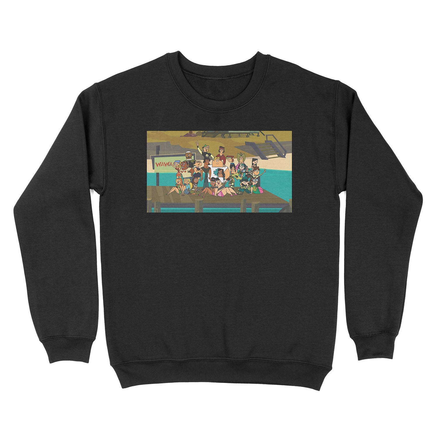 Welcome back to Total Drama Island Unisex Crewneck Sweatshirt
