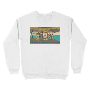 Alternative view of Welcome back to Total Drama Island Unisex Crewneck Sweatshirt