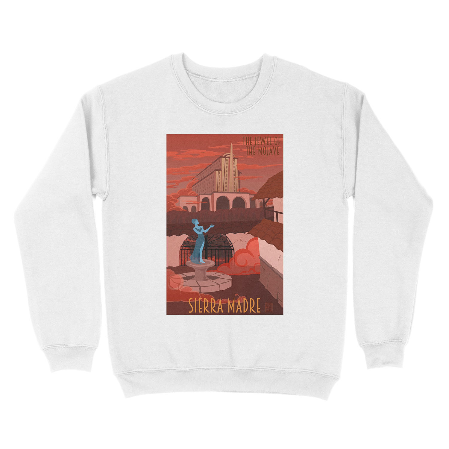 Welcome to Sierra Madre Unisex Crewneck Sweatshirt - Image 2