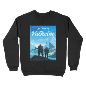 Welcome to Valheim Unisex Crewneck Sweatshirt