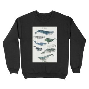 Whales Unisex Crewneck Sweatshirt