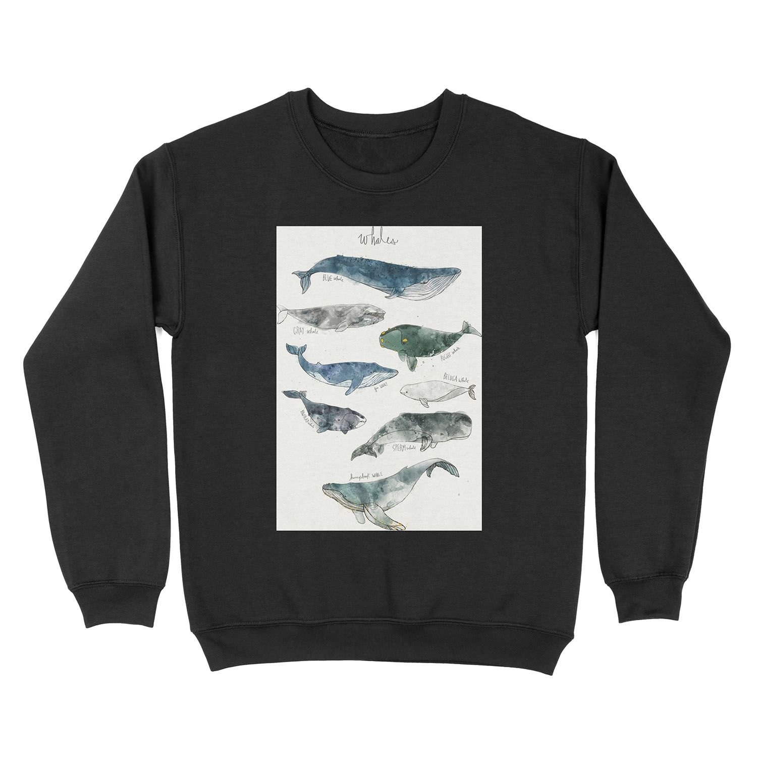 Whales Unisex Crewneck Sweatshirt