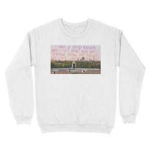 Alternative view of What's going on? Unisex Crewneck Sweatshirt
