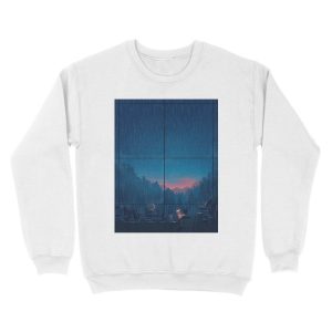 Alternative view of when did you last sleep? Unisex Crewneck Sweatshirt