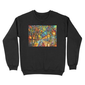 WHEN THE DREMS CAME TRUE - Leonid Afremov Unisex Crewneck Sweatshirt
