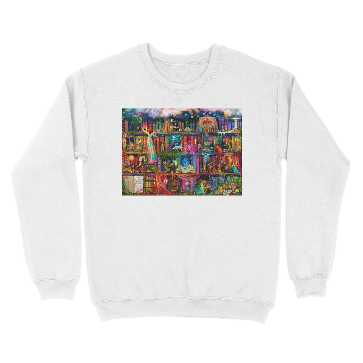 Whimsy Trove - Treasure Hunt Unisex Crewneck Sweatshirt - Image 2
