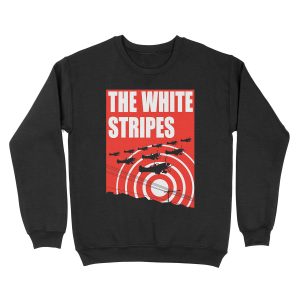 white planes the stripes tour 2019 2020 bermakna Unisex Crewneck Sweatshirt