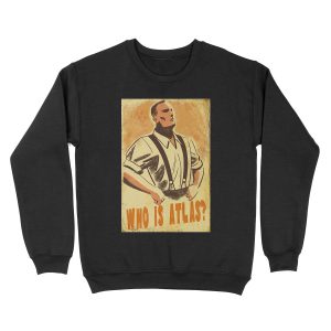 Who Is Atlas Unisex Crewneck Sweatshirt