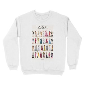 Alternative view of Who Run The World? Unisex Crewneck Sweatshirt