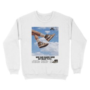 Alternative view of Who Said Ragers Were Unisex Crewneck Sweatshirt