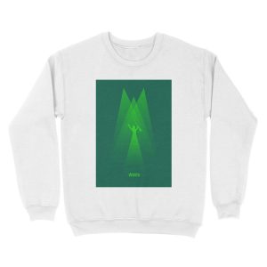Alternative view of Wicked - Elphaba's Defying Gravity Unisex Crewneck Sweatshirt