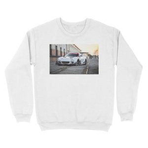 Alternative view of Widebody Mazda RX7 Unisex Crewneck Sweatshirt