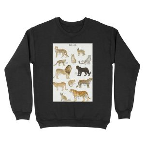 Wild Cats Unisex Crewneck Sweatshirt