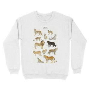 Alternative view of Wild Cats Unisex Crewneck Sweatshirt