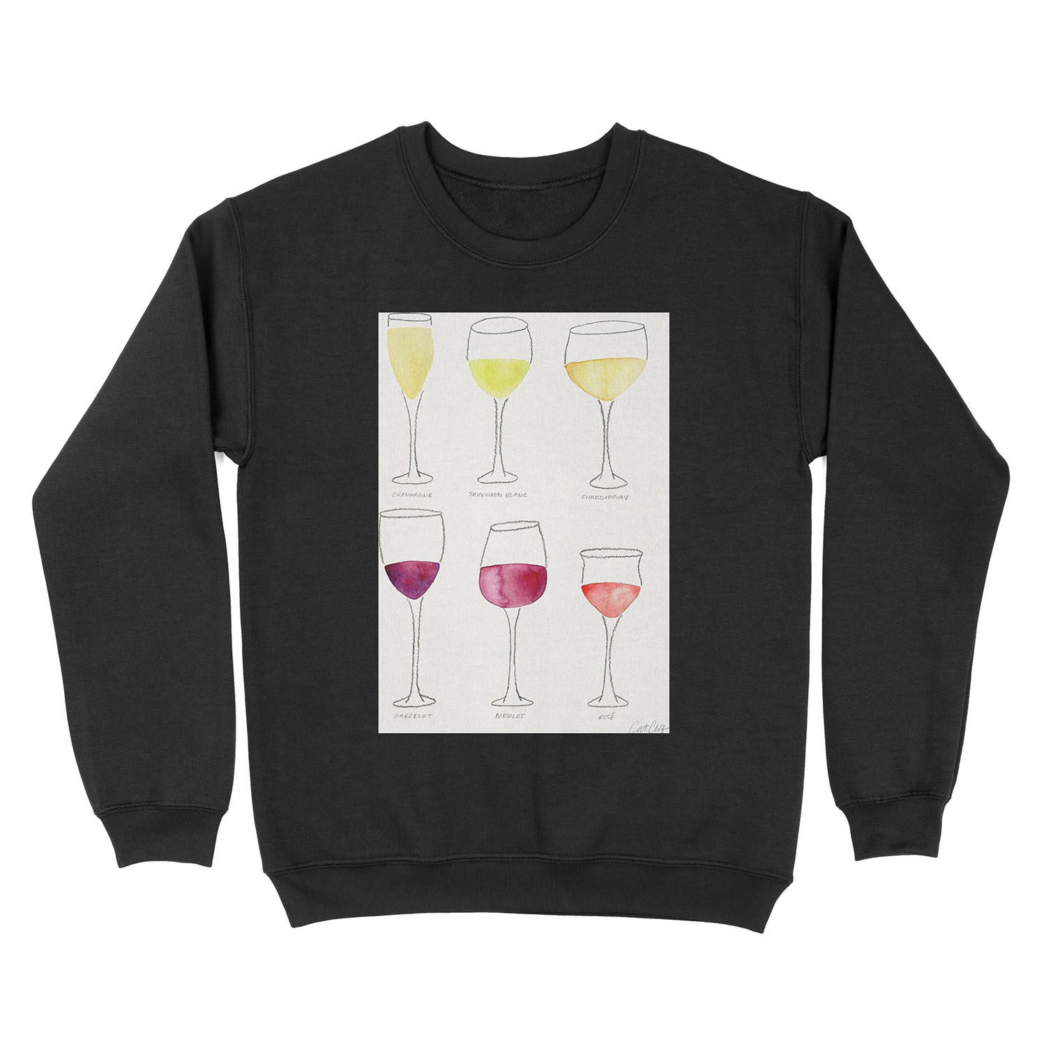 Wine Collection Unisex Crewneck Sweatshirt