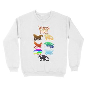Alternative view of Wings of Fire Tribes Unisex Crewneck Sweatshirt