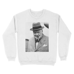 Alternative view of Winston Churchill Smoker Unisex Crewneck Sweatshirt